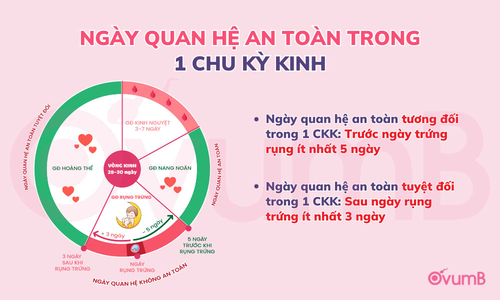 ngày quan hệ an toàn trong chu kỳ