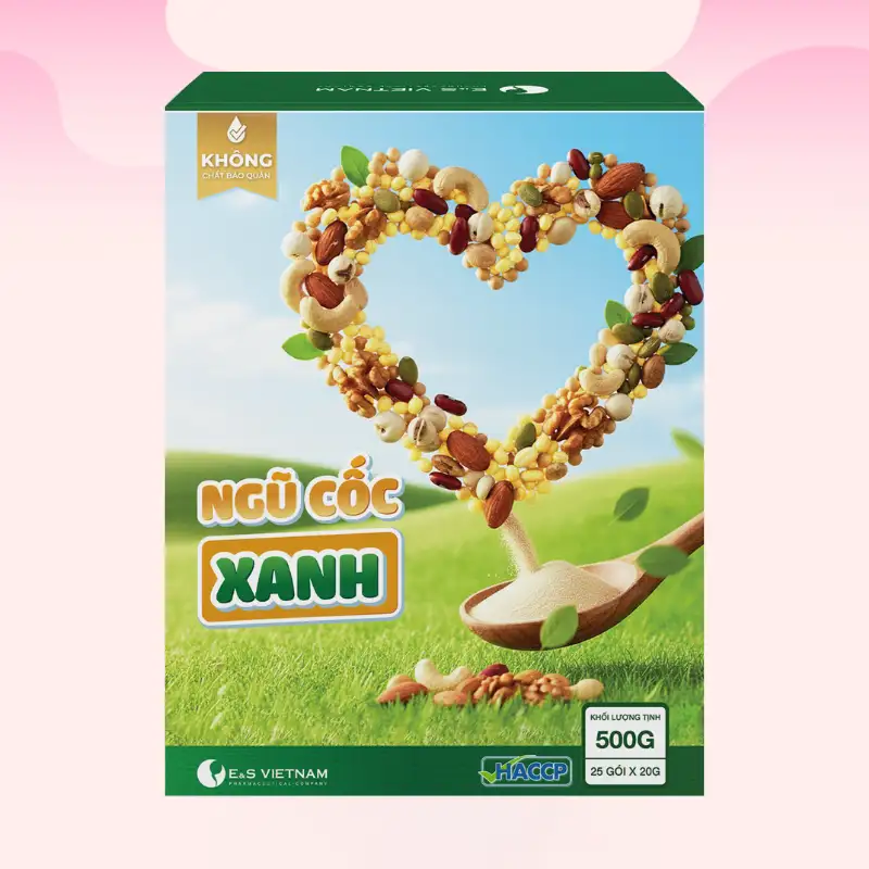 Ngũ Cốc Tạo Kiềm Như Ý Xanh