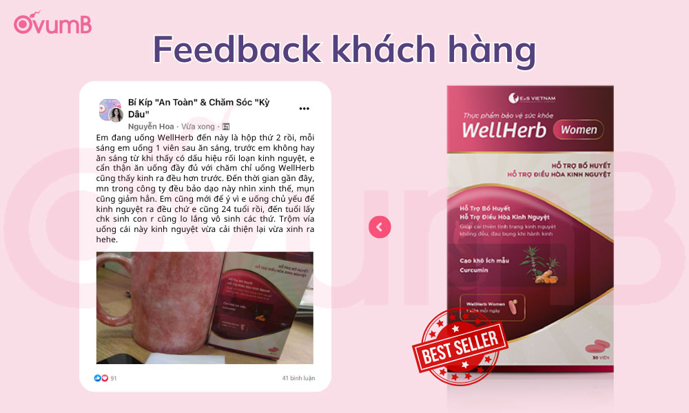 Feedback khách hàng về Wellherb