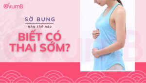 sờ bụng thế nào biết có thai