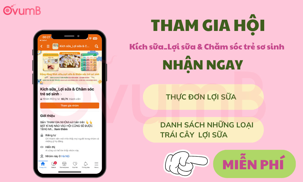 Tham gia hội để nhận thực đơn mẹ ơi