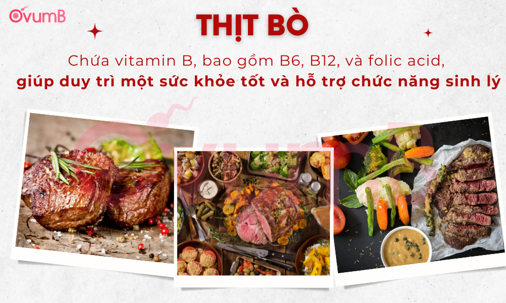 Ăn thịt bò điều độ sẽ giúp tăng cường sinh lý nam