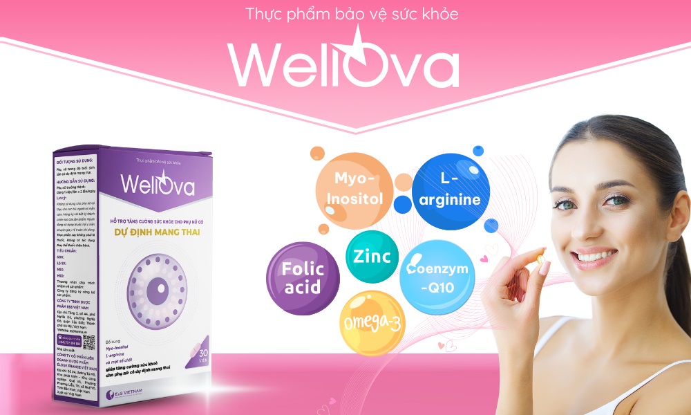 Viên uống bổ trứng WellOva